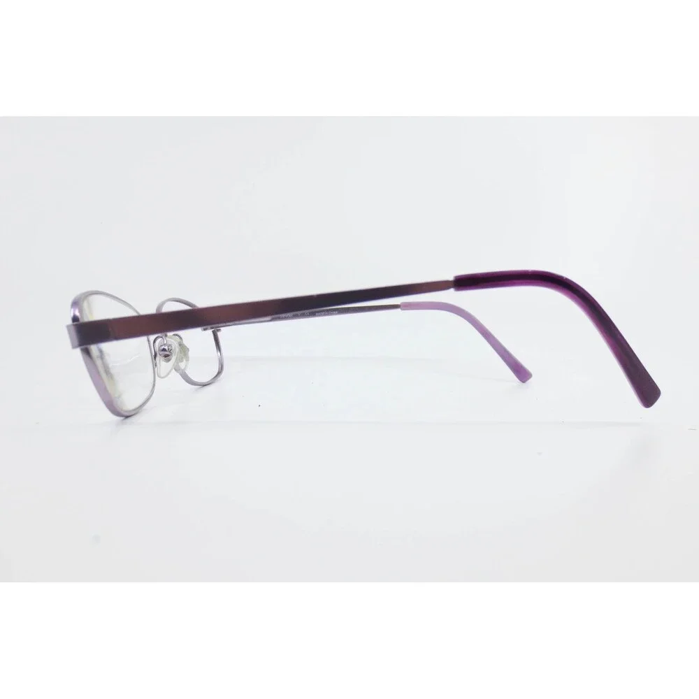 Sferoflex 2591 453 Purple Oval Eyeglass Frames 53-18-135 Metal Glasses